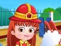 Игра Baby Hazel: Firefighter Dress up 