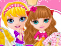 Игра  Baby Princess sisters matching