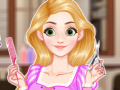 Игра Rapunzel hair stylist 