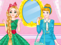 Игра Rapunzel Vs Cinderella Fashion battle