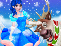 Игра Rudolph and Elsa in the Frozen Forest