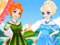 Игра Frozen Sisters Manga Makeover