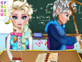 Игра Elsa Homework Slacking