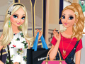 Игра Elsa and Anna Go Shopping