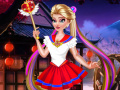 Игра Elsa Anime Dress Up