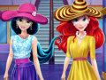 Игра Ariel And Jasmine Mall Shopping 