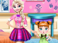 Игра Frozen Sisters Room Deco
