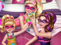 Игра Super Barbie pyjamas party