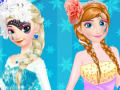 Игра Elsa vs Anna Make Up Contest