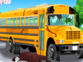 Игра School Bus Car Wash