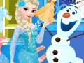 Игра Olaf Damage Elsa's Closet
