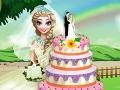 Игра Elsa's Wedding Cake Cooking