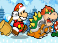 Игра Angry Santa Mario