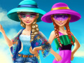 Игра Elsa And Anna Summer break