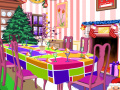 Игра Christmas dining room 