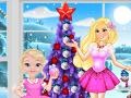 Игра Princess Barbie and Baby Barbie Christmas Fun