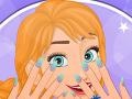 Игра Frozen Anna Nail Style