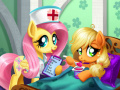Игра Applejack Stomach Care 