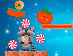 Игра Сладкая лихорадка енота онлайн