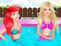 Игра Princesses Pool Day