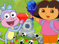 Игра Dora Boots Forest Find Treasure 