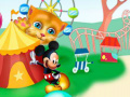 Ігра Talking Tom and Ginger Disneyland