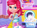 Игра Baby Princess Washing Clothes