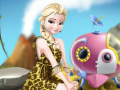 Игра Elsa Time Travel Prehistoric Age