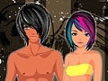 Игра Dress - Emo couple