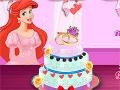 Игра Ariel Cooking Wedding Cake