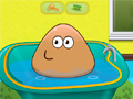 Игра Pou Baby Bathing