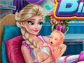 Игра Frozen Elsa Birth Caring