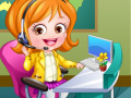 Игра Baby Hazel Receptionist DressUp