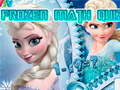 Игра Frozen Math Quiz