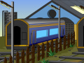 Игра Diamond Hunt Train Yard Escape