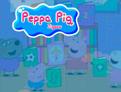 Игра Свинка Пеппа: пазлы онлайн.