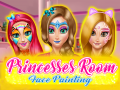 Игра Princesses Room Face Painting