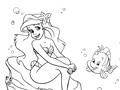 Игра Mermaid: Coloring For Kids