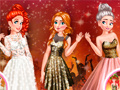 Игра Princesses Glittery Party