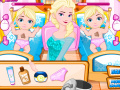Ігра Elsa Nursing Baby Twins