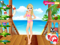 Игра Frozen Elsa Beach Prep