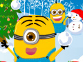 Игра Minions Christmas Snowball Wars