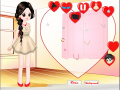 Игра  Sweet Valentine Kiss Dressup