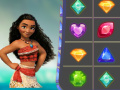 Игра Moana Jewel Match
