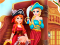 Игра Pirate Girls Garderobe Treasure