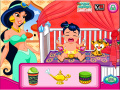 Игра Princess Jasmine Baby Caring