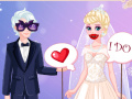 Игра Elsa And Jack Wedding Photo