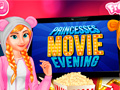 Игра Princesses Movie Evening