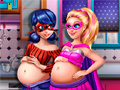 Игра Hero Dolls Pregnant BFFs