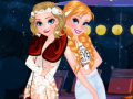Игра Anna and Elsa Cocktail Dresses